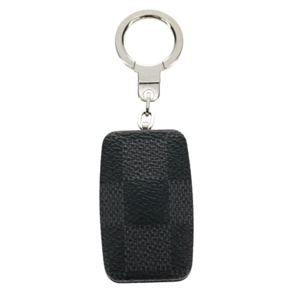 LOUIS VUITTON Damier Graphite Astropill Key Holder M66123 LV Auth 159490M - Picture 5 of 13